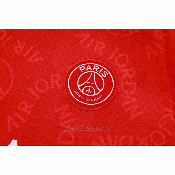 Chandal del Paris Saint-Germain Jordan Manga Corta 2024-2025 Rojo - Pantalon Corto